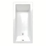 Prostokątna wanna akrylowa Roth Classic Pro 170x70 cm o nowoczesnym kształcie, w wersji lewej i prawej.
