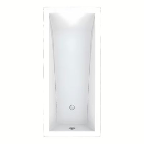 Prostokątna wanna akrylowa Roth Kubic Neo 160x80 cm w nowoczesnym wzornictwie