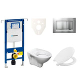 Zestaw WC podtynkowy S-Line Pro z modułem Geberit Duofix, deską URBAN i przyciskiem Sigma 30.