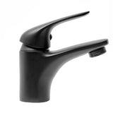 Czarna matowa bateria umywalkowa S-Line Pro w nowoczesnym designie