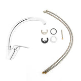 Chromowana bateria zlewozmywakowa S-Line Pro z obrotowym ramieniem
