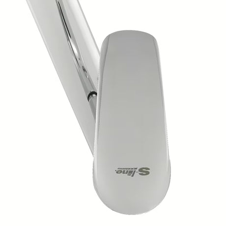 Chromowana jednouchwytowa stojąca bateria zlewozmywakowa S-Line Pro z obrotowym ramieniem