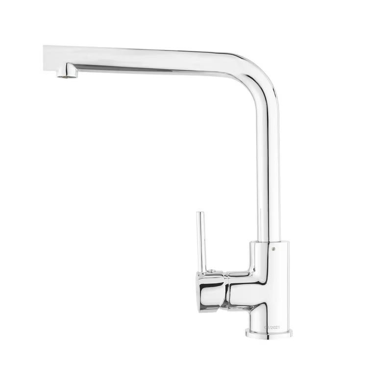 Chromowana bateria zlewozmywakowa S-Line Pro z obrotową wylewką L i ruchomym perlatorem