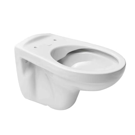 Biały miska WC wisząca SIKO S-Line Pro bez układu spłukującego z odpływem poziomym