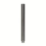 Słuchawka prysznicowa SAT Aurum w wykończeniu szczotkowany gun metal, o okrągłym, minimalistycznym designie.