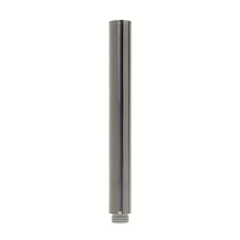 Słuchawka prysznicowa SAT Aurum w wykończeniu szczotkowany gun metal, o okrągłym, minimalistycznym designie.