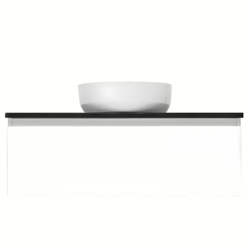 Wisząca szafka łazienkowa SAT B-Way 1 z płytą maskującą w kolorze białym, 99x45x30 cm
