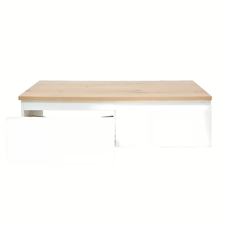 Wisząca szafka łazienkowa SAT B-Way 1 z płytą maskującą w białym połysku, 119x30x45 cm