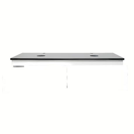 Wisząca szafka łazienkowa SAT B-Way 1 w białym połysku z płytą maskującą 119x45x30 cm