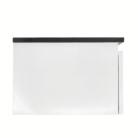 Wisząca szafka łazienkowa SAT B-Way 1 w białym połysku z płytą maskującą 119x45x30 cm