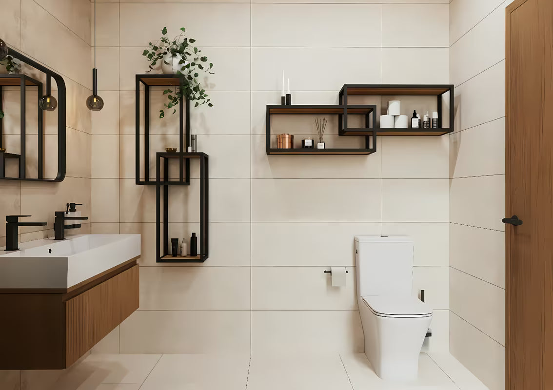 Białe KOMPAKT wc SAT B-Way s ze spłukiwaniem wirowym, zbiornikiem i deską z soft Close