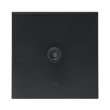 Kwadratowa deszczownica  SAT B-Way 20x20 cm w matowej czerni, metalowa