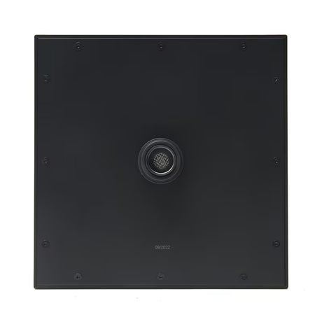 Kwadratowa deszczownica  SAT B-Way 20x20 cm w matowej czerni, metalowa