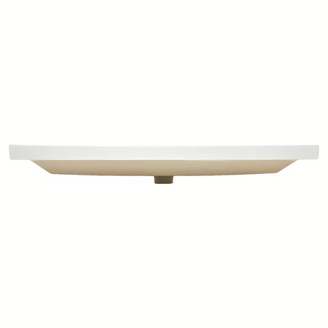Biała ceramiczna umywalka meblowa SAT B-Way 100,5x46,3 cm z otworem pro baterię pośrodku