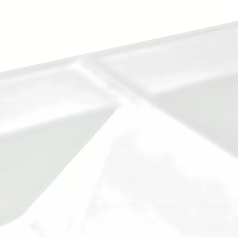 Biała ceramiczna meblowe umywalka podwójna SAT B-Way z dwoma otworami pro baterię i przelewem
