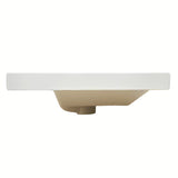 Meblowe umywalka podwójna SAT B-Way 121x46 cm w matowej bieli, z dwoma otworami pro baterię