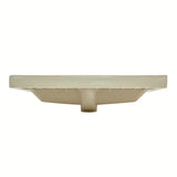 Meblowe ceramiczna umywalka SAT B-Way 60,5x46,5 cm w matowej bieli, z otworem pro na baterię pośrodku