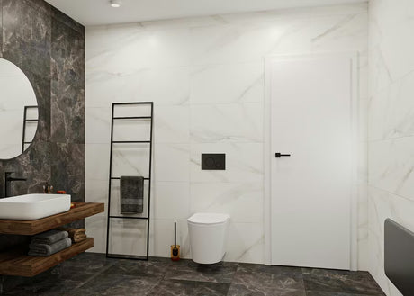 Okrągłe lustro SAT B-Way o średnicy 60 cm w kolorze czarnym