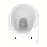 Miska WC Wisząca SAT Brevis w kolorze białym, z ukrytym mocowaniem i deską soft Close.