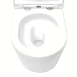 Miska WC Wisząca SAT Brevis w białym kolorze z deską soft Close i z ukrytym mocowaniem.