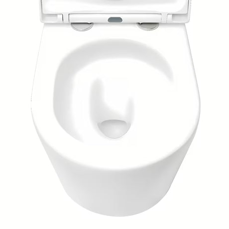 Miska WC Wisząca SAT Brevis w białym kolorze z deską soft Close i z ukrytym mocowaniem.