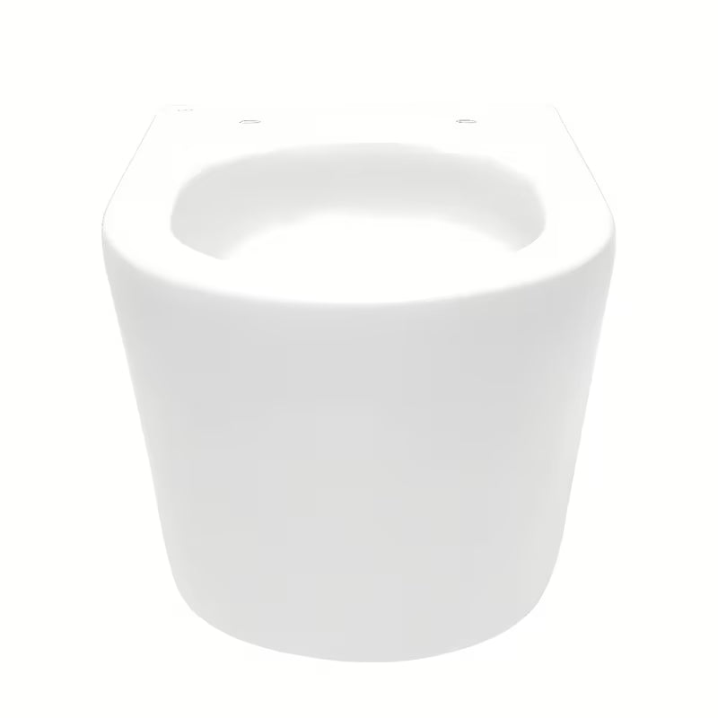Miska WC Wisząca SAT Brevis w białym kolorze z deską soft Close i z ukrytym mocowaniem.