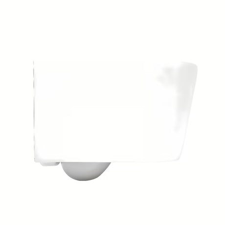 Miska WC Wisząca SAT Brevis w białym kolorze z deską soft Close i z ukrytym mocowaniem.