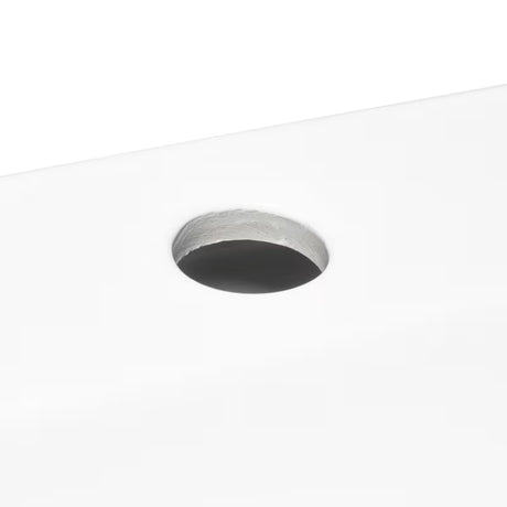 Białe ceramiczne mała umywalka SAT Brevis 43x30 cm bez przelewu z otworem pro na baterię