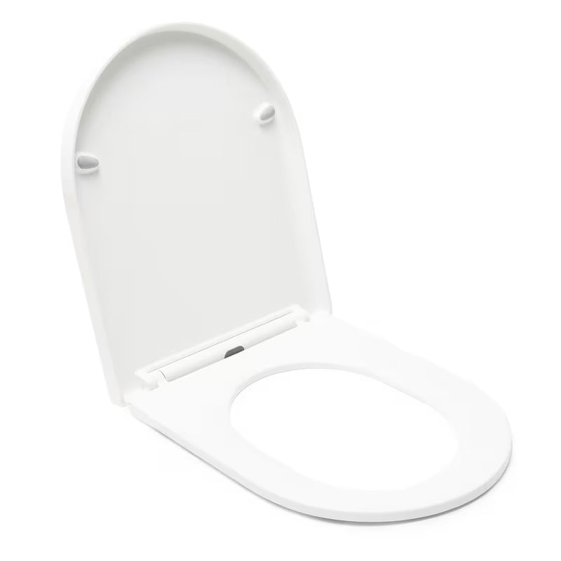 Biały DESKA sedesowa SAT Brevis z soft Close i EasyLock pro dla łatwego demontażu i czyszczenia.
