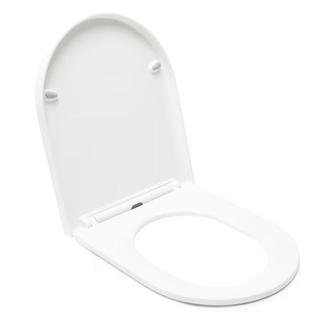 Biały DESKA sedesowa SAT Brevis z soft Close i EasyLock pro dla łatwego demontażu i czyszczenia.