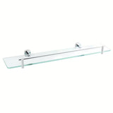 Ścienna półka SAT Cube Way w wykończeniu chrome pro do odkładania akcesoriów higienicznych w łazience.