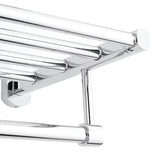 Ścienna półka SAT Cube Way w wykończeniu chrome do łazienki