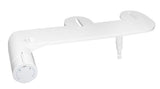 Biała nakładka bidetowa SAT Easybidet pro do montażu pod DESKA sedesowa bez podłączenia do prądu.