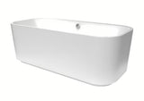 Wolnostojący  wanna akrylowa SAT Evolution 170x80 cm w wersji lewej i prawej