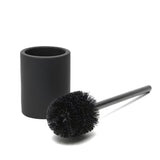Wolnostojący  ceramiczna SZCZOTKA do Wc SAT Feel w matowej czerni