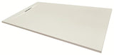 Brodzik prysznicowy prostokątny SAT Fusion 120x80 cm z lanego marmuru w kolorze beige