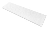 Brodzik prysznicowy prostokątny SAT Fusion 140 x 80 cm z lanego marmuru w kolorze blanco