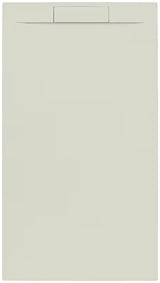 Brodzik prysznicowy prostokątny SAT Fusion 160x80 cm z lanego marmuru w kolorze beige