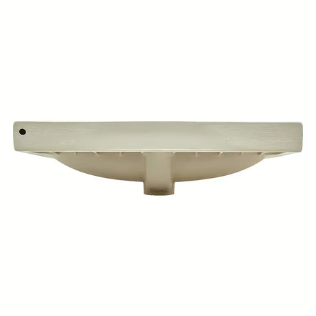 Biała ceramiczna umywalka meblowa SAT Fusion 60,5x46,3 cm z centralnym otworem na baterię