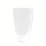 Wolnostojący  umywalka ceramiczna SAT Fusion w kolorze białym o średnicy 50 cm