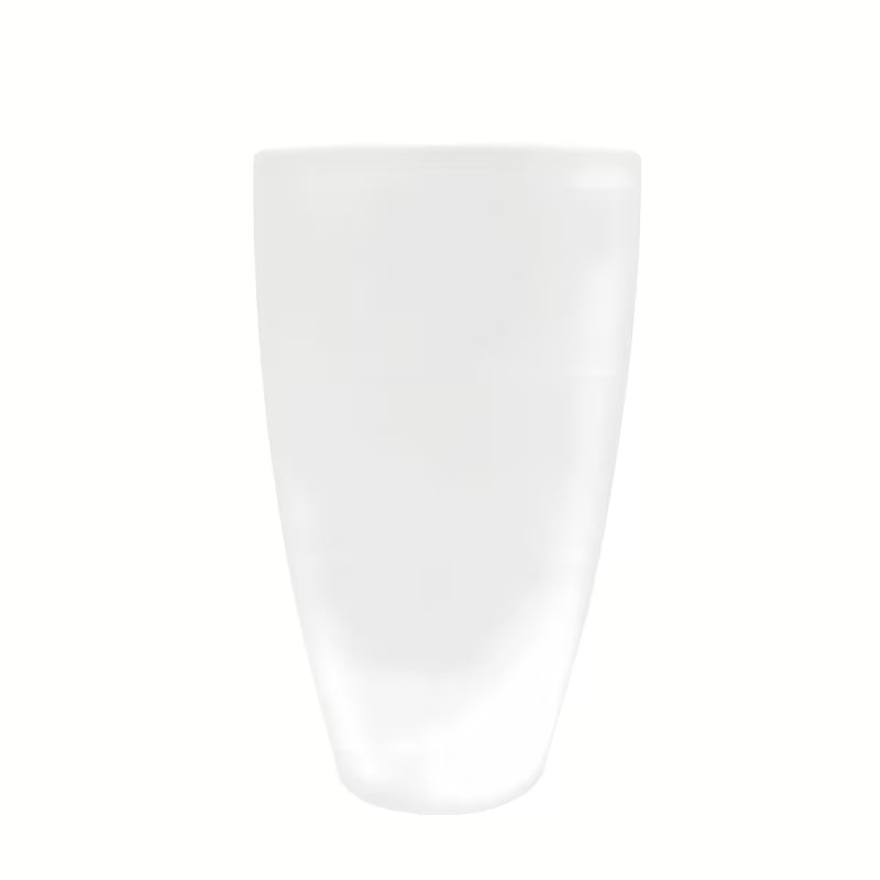 Wolnostojący  umywalka ceramiczna SAT Fusion w kolorze białym o średnicy 50 cm