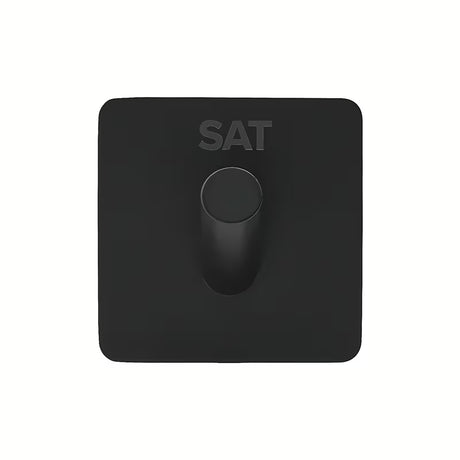 Czarny matowy samoprzylepny haczyk SAT ze stali nierdzewnej pro łazienki