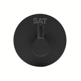 Czarny matowy samoprzylepny haczyk SAT ze stali nierdzewnej pro łazienki