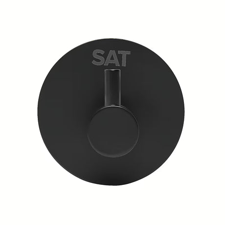 Czarny matowy samoprzylepny haczyk SAT ze stali nierdzewnej pro łazienki