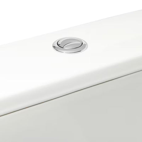 Biały wolnostojący  KOMPAKT wc SAT Infinitio bez układu spłukującego z deską i oszczędnym spłukiwaniem DualFlush
