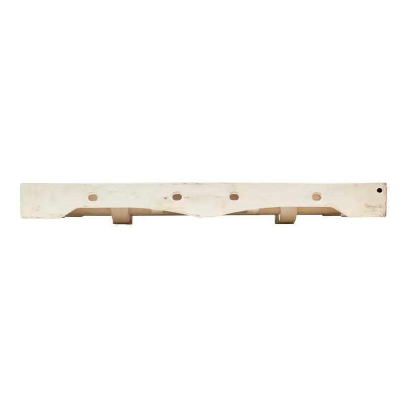 Biała ceramiczna umywalka podwójna SAT Infinitio 120,4x46,5 cm o prostokątnym kształcie