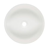 Cienkościenna ceramiczna umywalka nablatowa  SAT Infinitio w matowej bieli 39x39 cm