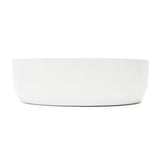 Cienkościenna ceramiczna umywalka nablatowa  SAT Infinitio w matowej bieli 39x39 cm