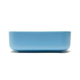 SAT Infinitio ceramiczna umywalka nablatowa  bez przelewu 50x39 cm w matowym niebieskim kolorze