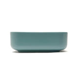 Matowozielona ceramiczna umywalka nablatowa  SAT Infinitio bez przelewu, 50x39 cm